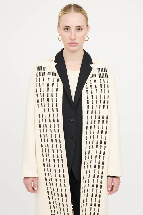 Akris Wool Cutout Coat