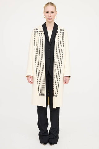 Akris Wool Cutout Coat