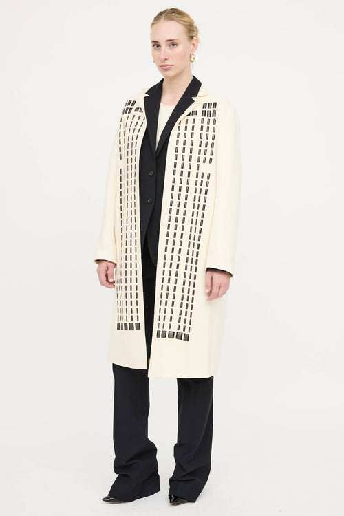Akris Wool Cutout Coat