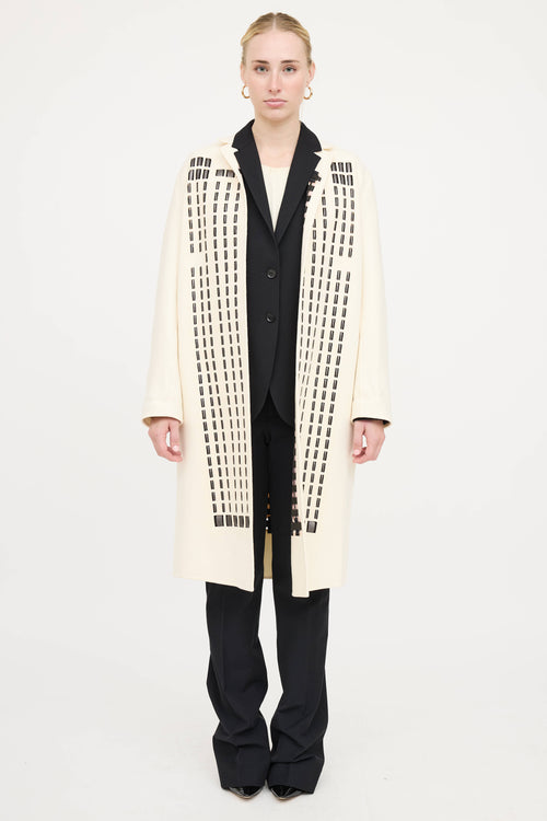 Akris Wool Cutout Coat