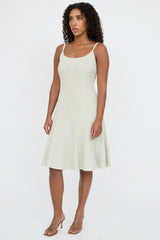 Akris Polka Dot Sleeveless Dress