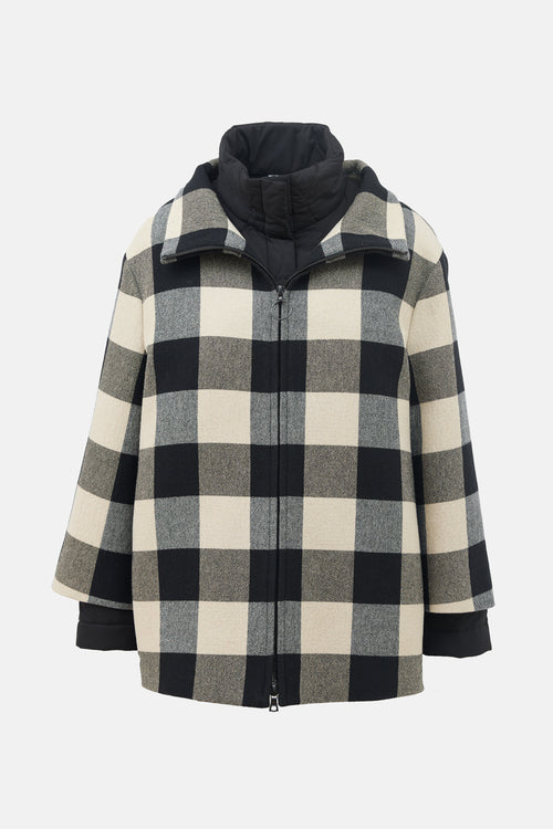 Akris Wool Check Jacket