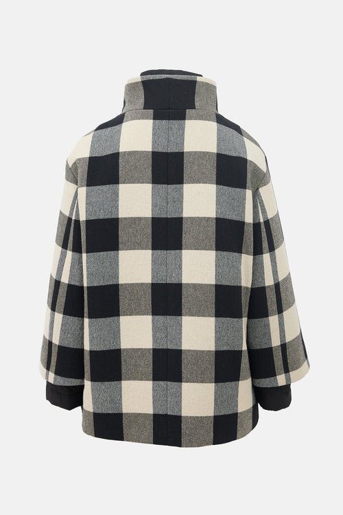 Akris Wool Check Jacket