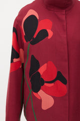 Akris Wool Floral Jacket