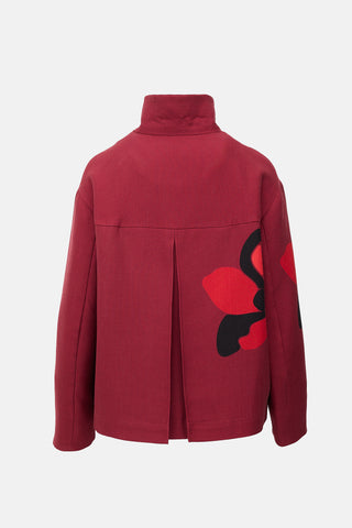 Akris Wool Floral Jacket