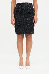 Akris Woven Tweed Skirt Suit