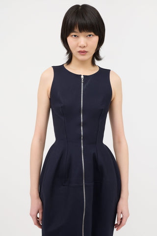 Alaïa A-Line Zip Dress
