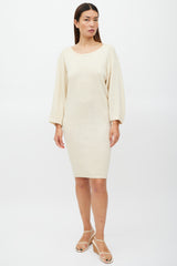 Alaïa Beige Knit Co-Ord Set