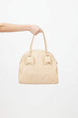 Alaïa Beige Leather Shoulder Bag