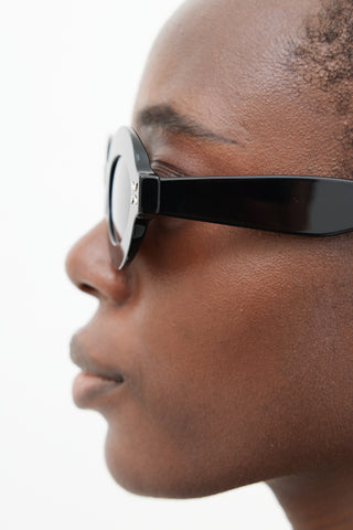 Alaïa Black AA0059S Round Sunglasses