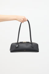 Alaïa Black Leather Medium Le Teckel Shoulder Bag