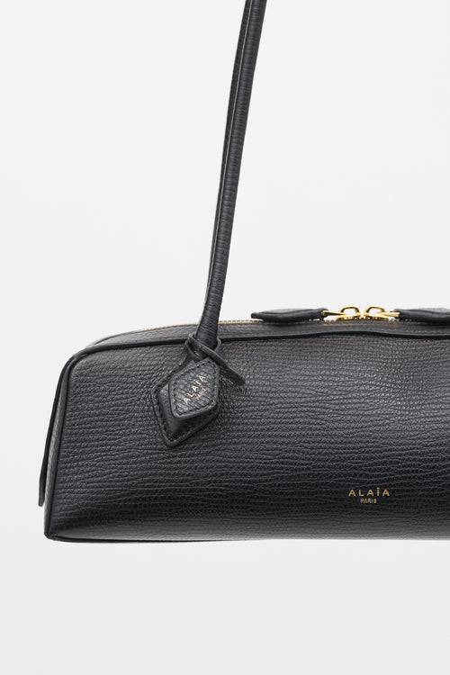 Alaïa Black Leather Medium Le Teckel Shoulder Bag