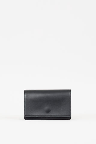 Alaïa Black Leather Studded Crossbody Bag