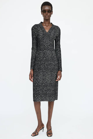 Alaïa Textured Pattern Dress