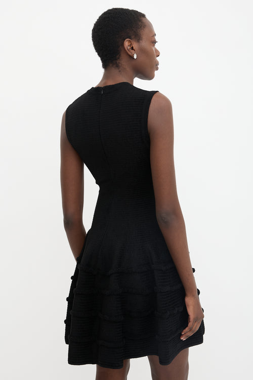 Alaïa Chenille Wool Skater Dress