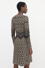 Alaïa Cloqué Knit Midi Dress