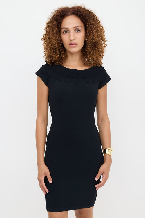 Alaïa Crepe Jersey Midi Dress