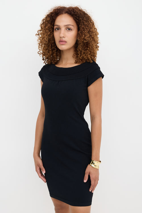 Alaïa Crepe Jersey Midi Dress