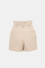 Alaïa Gabardine Pleated Shorts