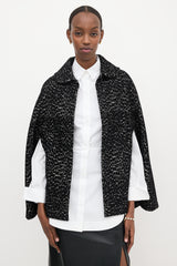 Alaïa Jacquard Cape Jacket