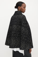 Alaïa Jacquard Cape Jacket