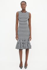 Alaïa Jacquard Patterned Dress