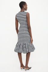 Alaïa Jacquard Patterned Dress
