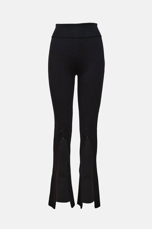 Alaïa Jersey Zip Leggings