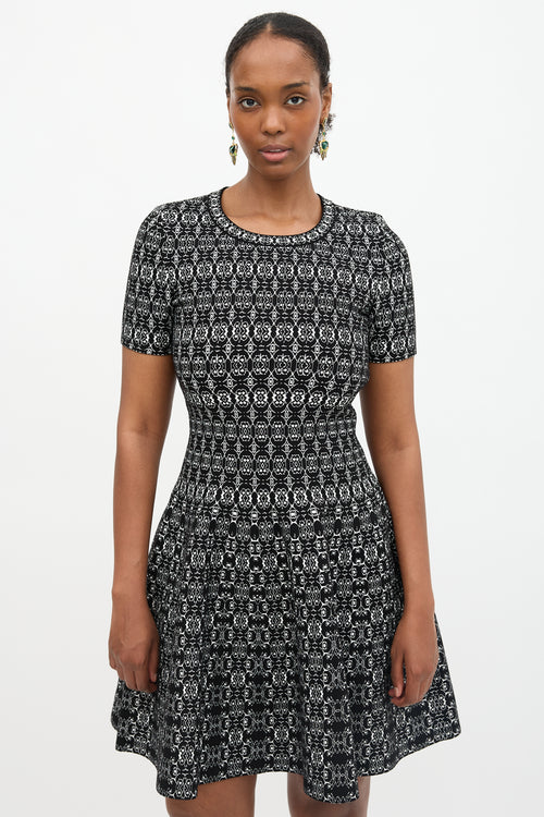 Alaïa Knit Jacquard Dress