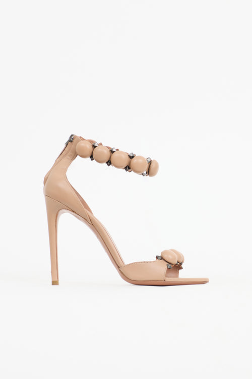 Alaïa Leather La Bombe Sandal