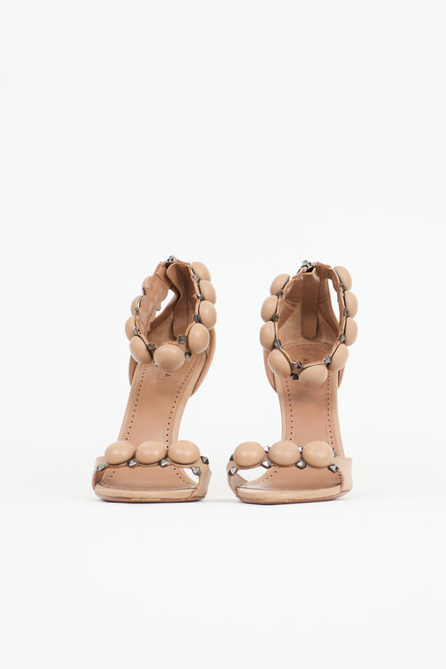Alaïa Leather La Bombe Sandal