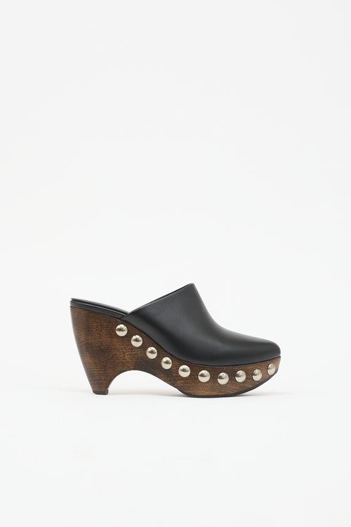 Alaïa Leather Le Sabot Clog