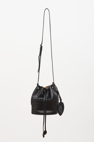 Alaïa Leather Vienne Bucket Bag