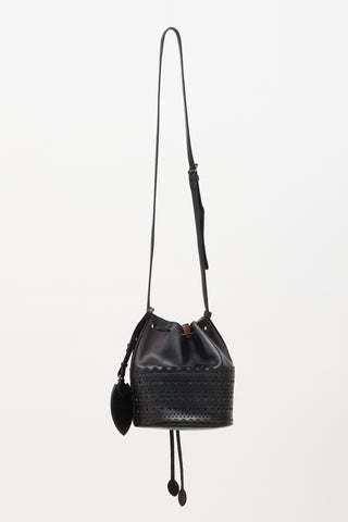 Alaïa Leather Vienne Bucket Bag