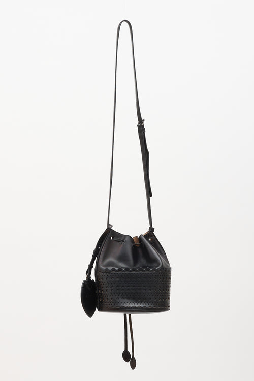 Alaïa Leather Vienne Bucket Bag