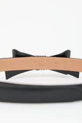 Alaïa Leather Bow Slim Belt