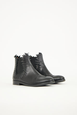 Alaïa Leather Chelsea Boot