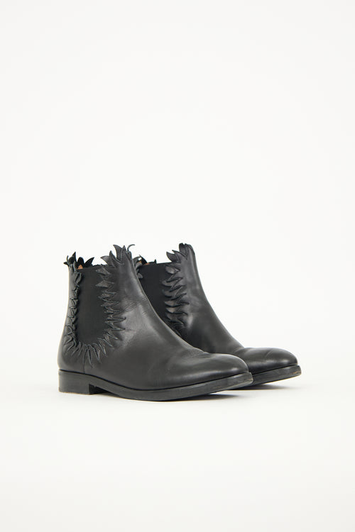 Alaïa Leather Chelsea Boot