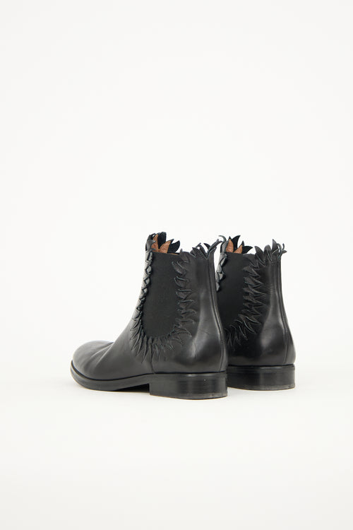 Alaïa Leather Chelsea Boot