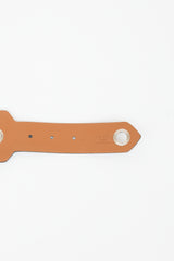 Alaïa Leather Grommet Laser Cut Belt