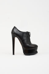Alaïa Leather Oxford Platform Heel