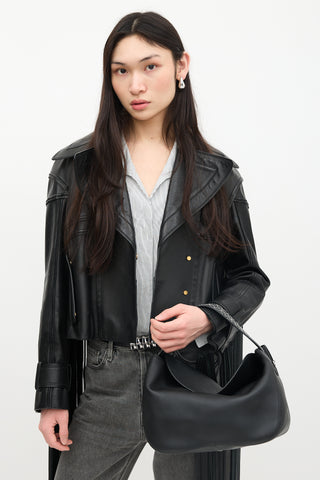 Alaïa Leather Studded Top Handle Bag