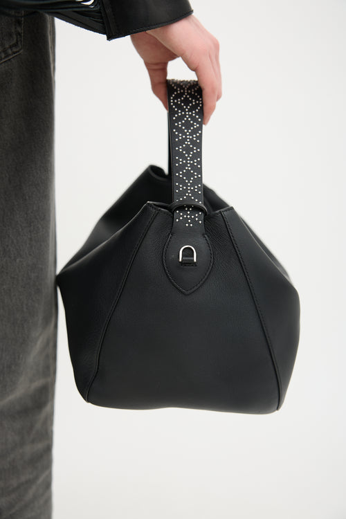 Alaïa Leather Studded Top Handle Bag