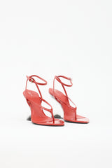 Alaïa Patent Invisible Sandal