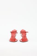 Alaïa Patent Invisible Sandal