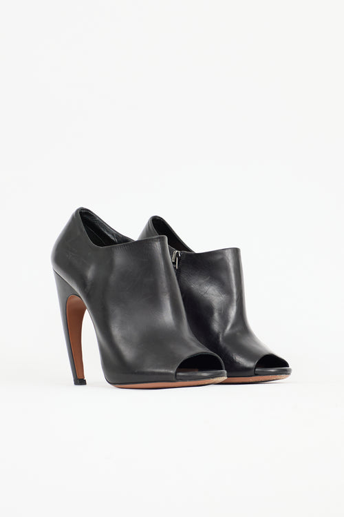 Alaïa Peep Toe Bootie
