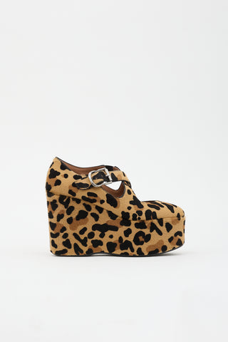 Alaïa Printed Wedge