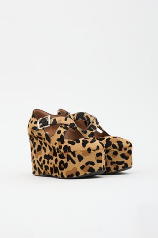 Alaïa Printed Wedge