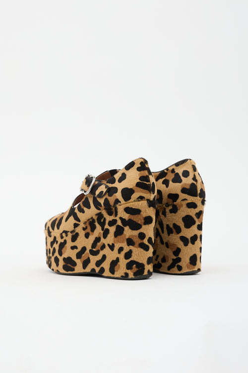 Alaïa Printed Wedge