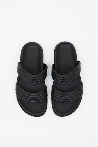 Alaïa Quilted Leather Slide